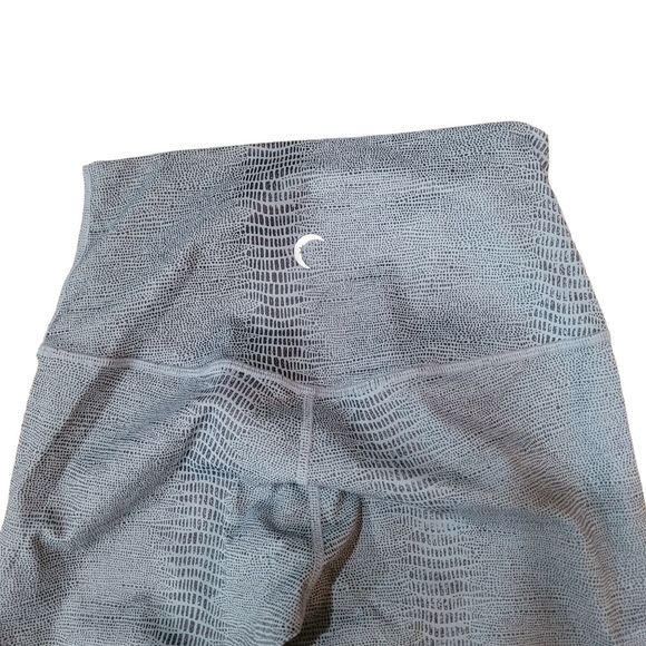 ZYIA ACTIVE Blue Python Snake Print Leggings - Picture 6 of 8